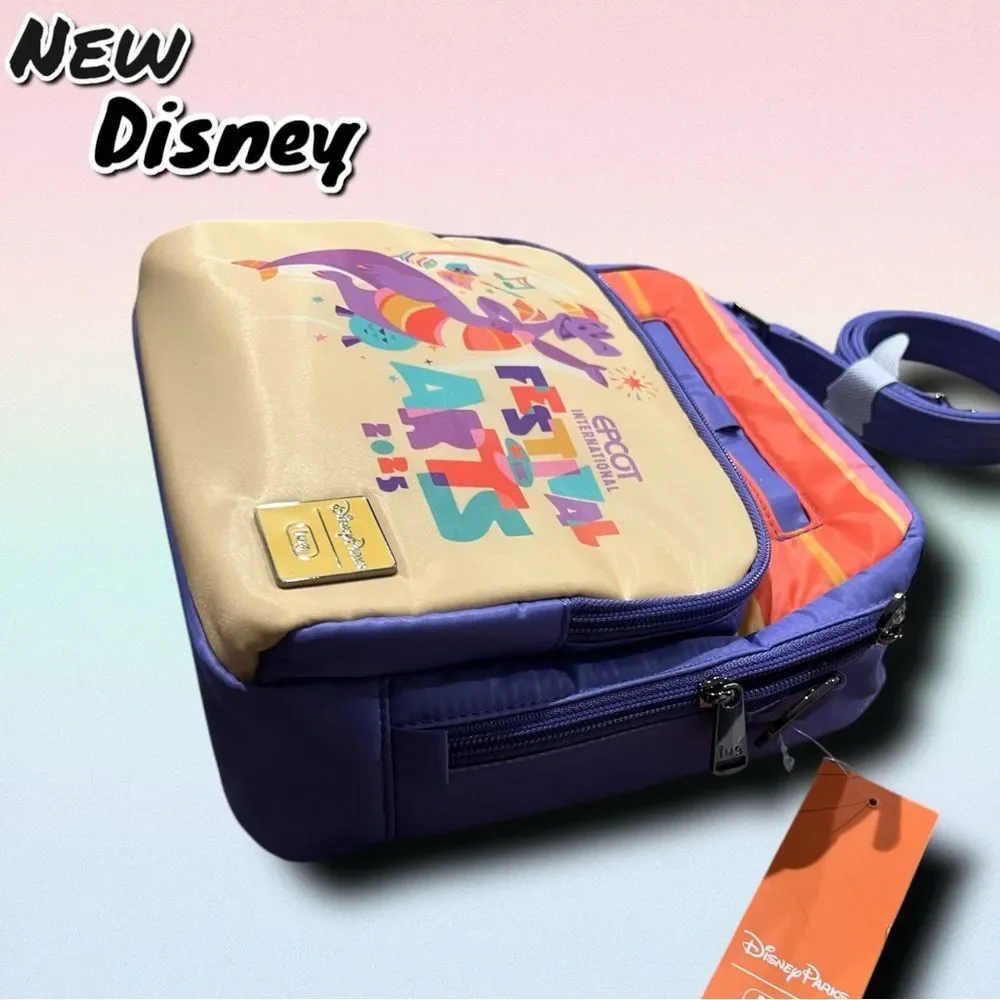 New NWT Disney Parks Figment Festival of the Arts 2025 Crossbody Bag by Lug